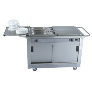 BM20MSF General Purpose Bain Marie Hot Cupboard with Hinged Top