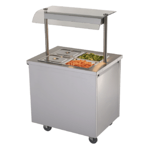 BM20MSG General Purpose Bain Marie Hot Cupboard with Heated Gantry