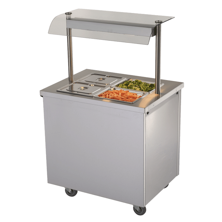 BM20MSG General Purpose Bain Marie Hot Cupboard with Heated Gantry