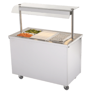 BM30MSG General Purpose Bain Marie Hot Cupboard with Heated Gantry