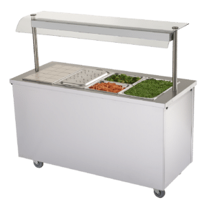 BM40MSG General Purpose Bain Marie Hot Cupboard with Heated Gantry