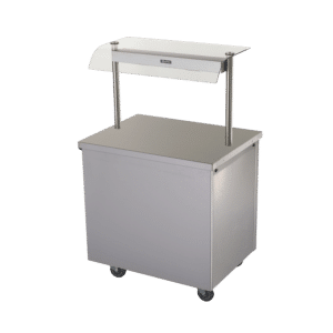 HC20MSG General Purpose Plain Top Hot Cupboard with Heated Gantry