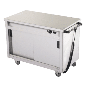 HC40MS General Purpose Plain Top Hot Cupboard