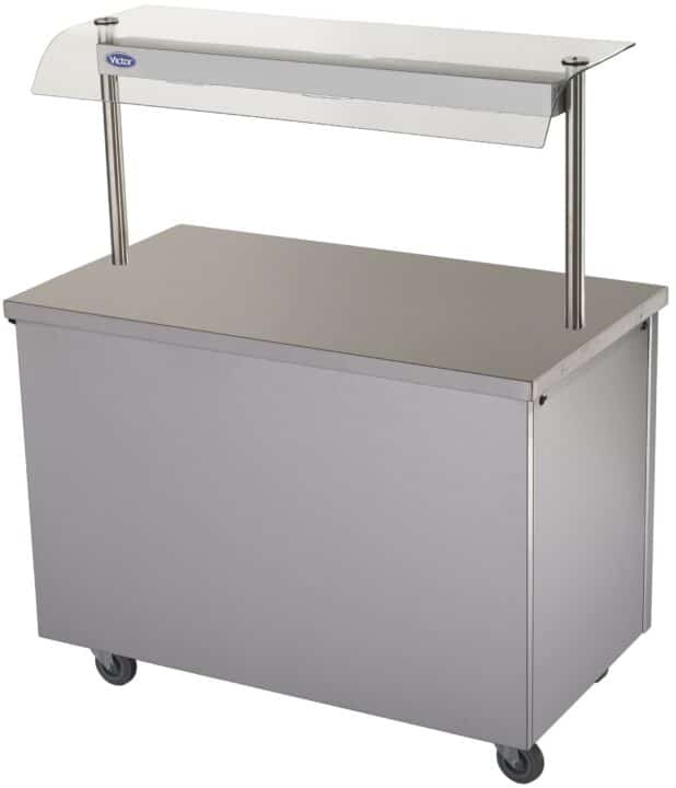 HC30MSG General Purpose Plain Top Hot Cupboard with Heated Gantry