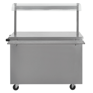 HC40MSG General Purpose Plain Top Hot Cupboard with Heated Gantry