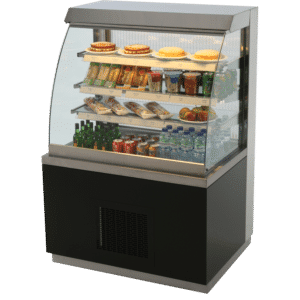 RMR100E Optimax Enclosed Front Refrigerated Retail Display