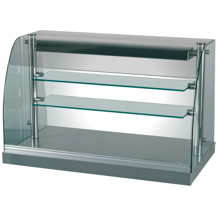 MAGH2W Ambient Two Tier Stainless Steel Deli Topper