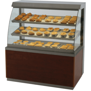 RMH130E Optimax Enclosed Front Heated Retail Display