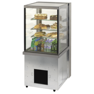 SMR65ECT Optimax Square Enclosed Front Refrigerated Retail Display