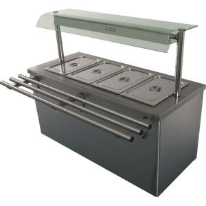 CARIB2.412 Caribbean Bain Marie Hot Cupboard