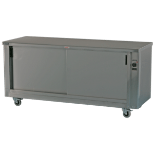 PEER19DZ Heavy Duty Plain Top Pass Through Hot Cupboard