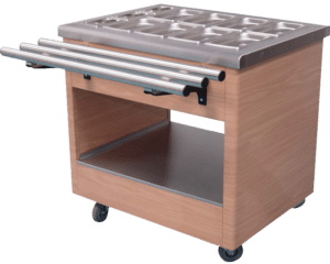 CARIB14A CARIBBEAN ANCILLARY CUTLERY & TRAY TROLLEY