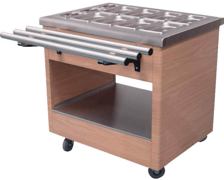 CARIB14A CARIBBEAN ANCILLARY CUTLERY & TRAY TROLLEY