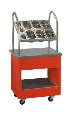CARIB14B CARIBBEAN ANCILLARY CUTLERY & TRAY TROLLEY
