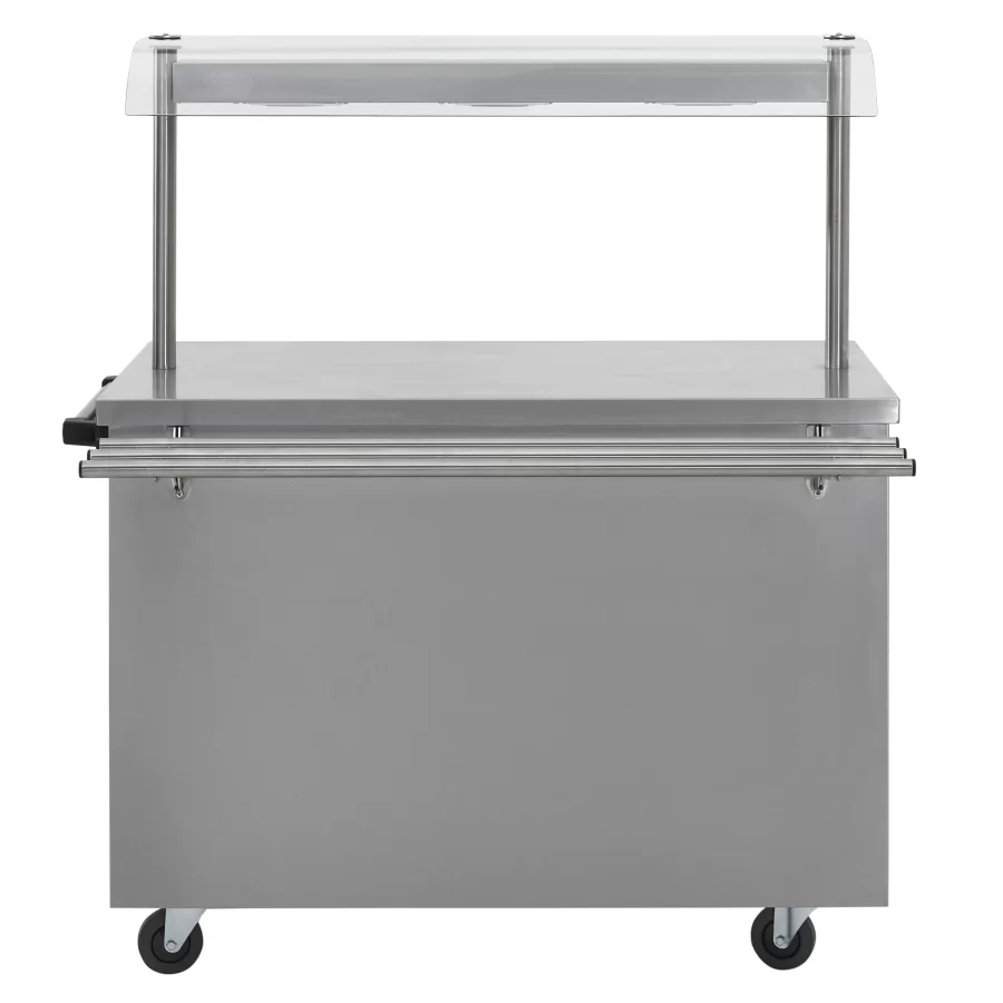 HC40MSG General Purpose Plain Top Hot Cupboard with Heated Gantry