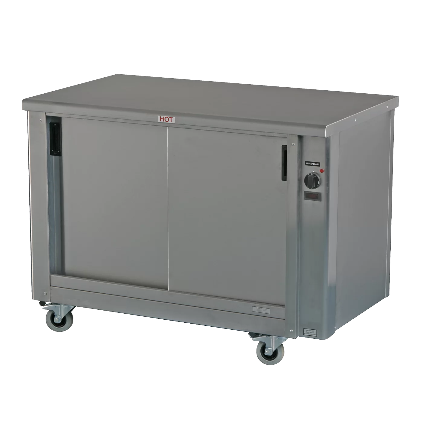 PEER12Z Heavy Duty Plain Top Hot Cupboard