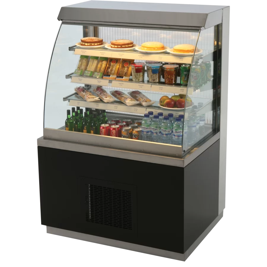 RMR100E Optimax Enclosed Front Refrigerated Retail Display