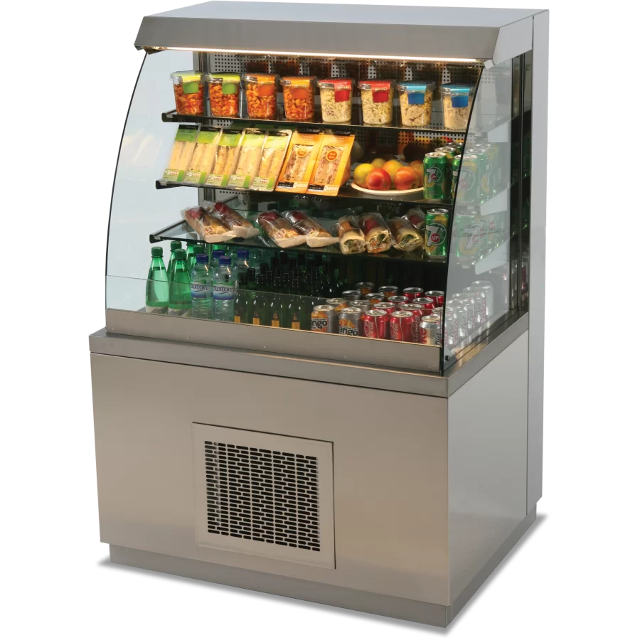 RMR130SW Optimax Open Front Refrigerated Retail Display
