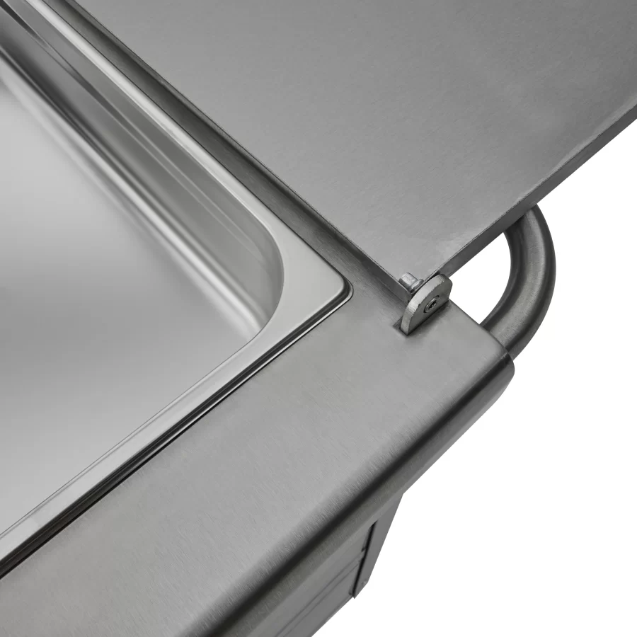 AMB22 Ambassador Hot/Cold Heavy Duty Service Trolley - Image 5