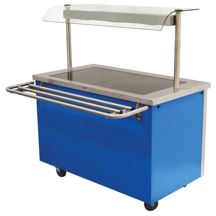 JGT30 Jamaican Glass Top Hot Cupboard