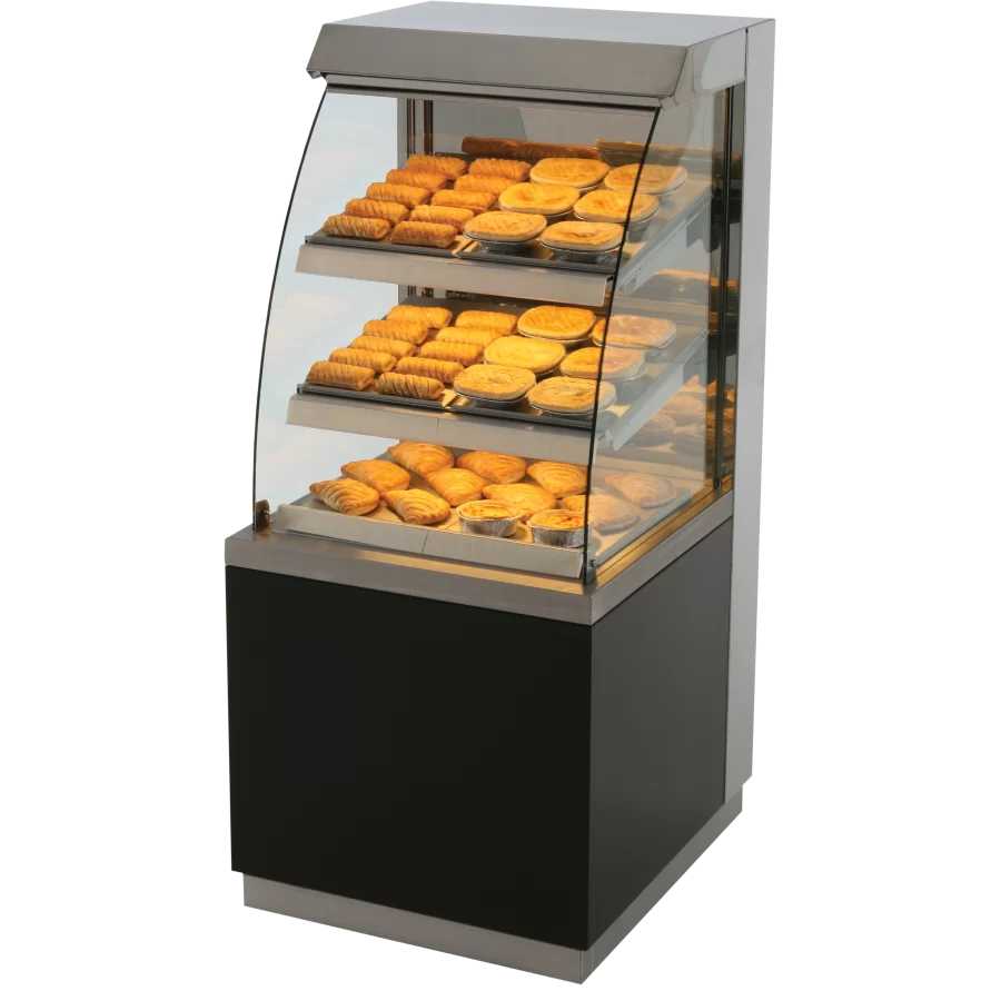 RMH65E Optimax Enclosed Front Heated Retail Display