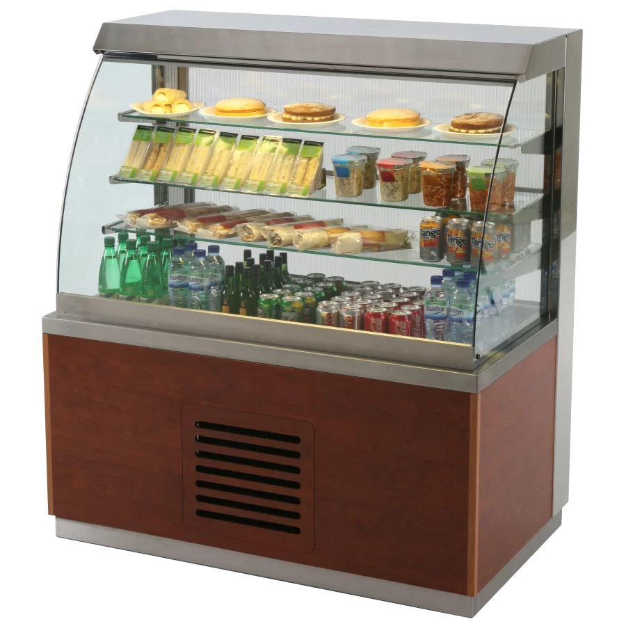 RMR130E Optimax Enclosed Front Refrigerated Retail Display