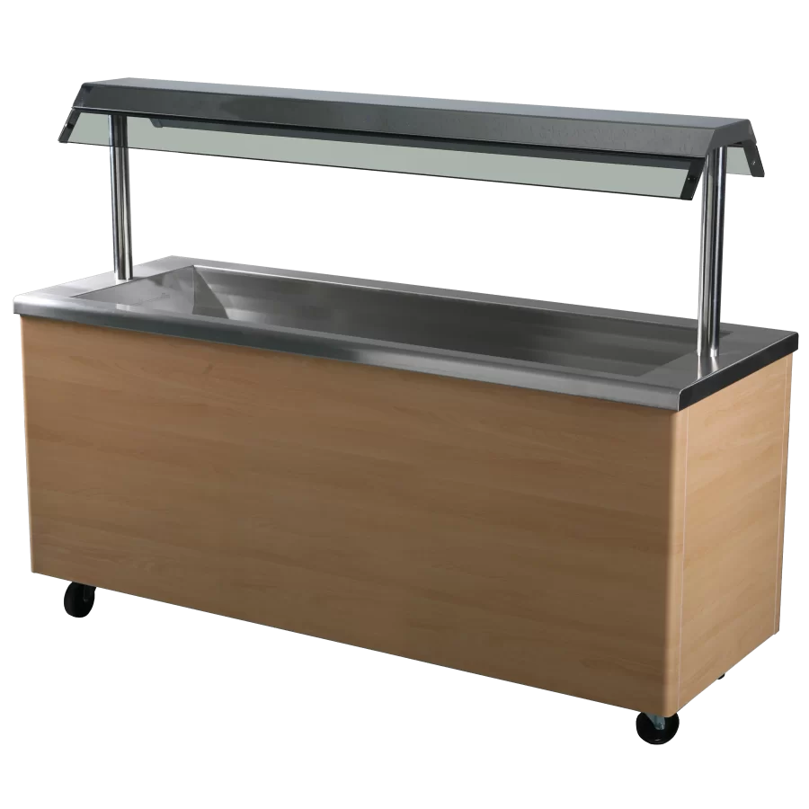 CARIB1.119 Caribbean Ice / Eutectic Cooled Refrigerated Island Well