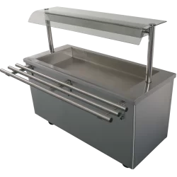 CARIB7.112 Caribbean Ice / Eutectic Cooled Refrigerated Well