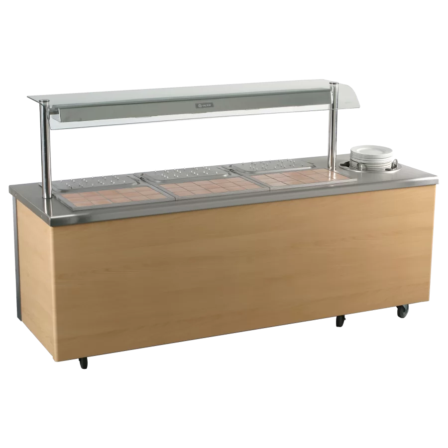 CARIBDBM19 Caribbean Buffet / Carvery Hot Cupboard