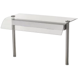 GANCG Curved Glass Quartz Heated Sneeze Screen