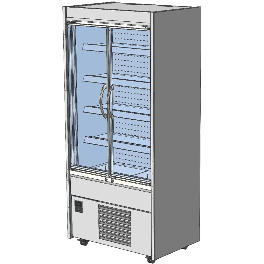 MAXI90VDST Eco Plus 900mm Wide Slimline Depth Multideck - Image 2
