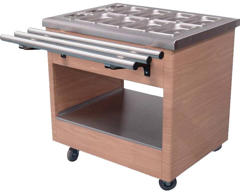CARIB14A CARIBBEAN ANCILLARY CUTLERY & TRAY TROLLEY